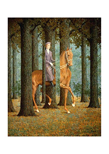 Spiffing Prints Rene Magritte The Blank Cheque - Medium - Semi Gloss - Unframed Cover