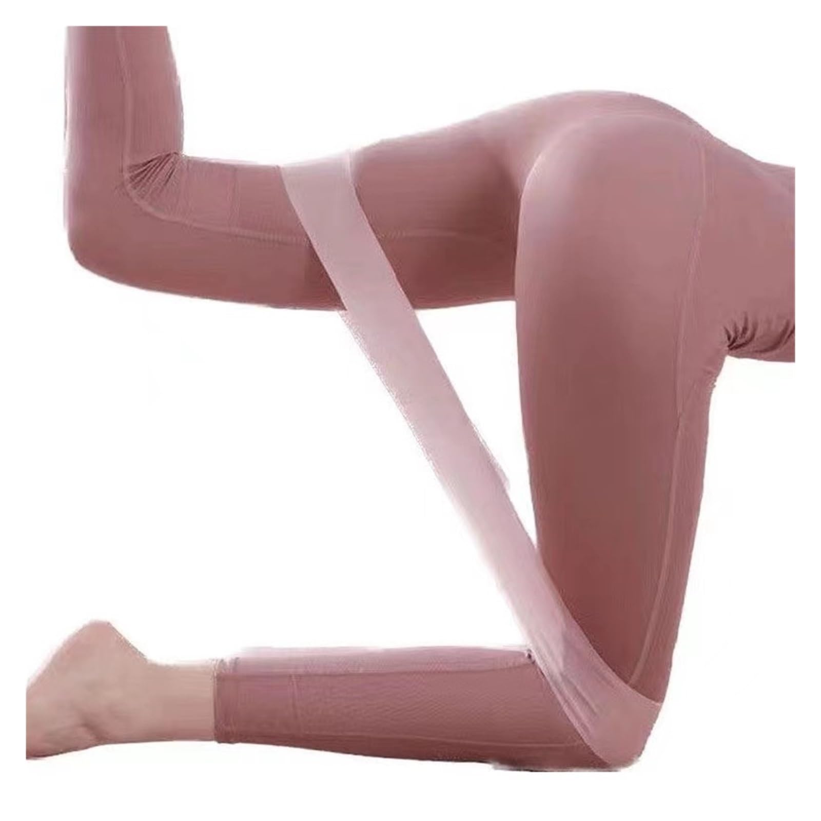 1 banda elástica de resistencia para fitness, entrenamiento en casa, yoga, deportes, estiramiento, pilates, entrenamiento, equipo de gimnasio