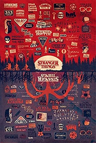 Pyramid International Stranger Things Poster, 61 x 91.5cm