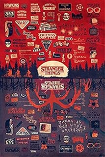 Pyramid International Stranger Things Poster, 61 x 91.5cm
