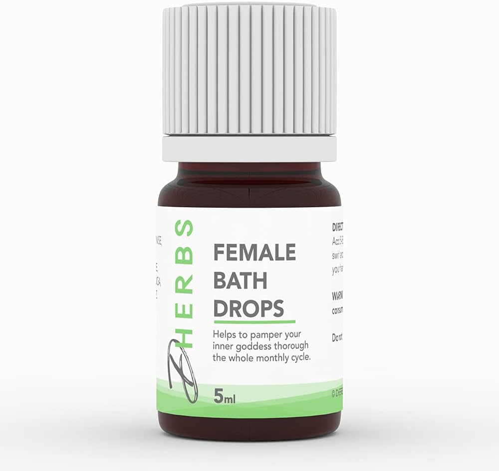 Dherbs Female Bath Drops, 0.17 Oz.