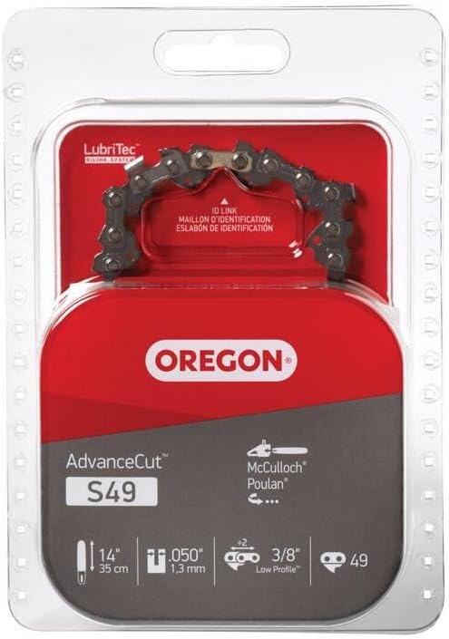 Oregon Advance Cut 14 in. 49 links Chainsaw Chain