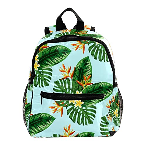 Sac à dos tropical multicolore 30,5 cm aux bretelles ajustables