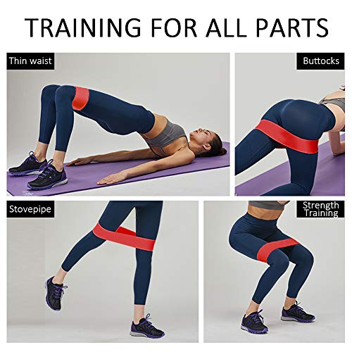 Bandas de loop de resistência, Bandas de exercício de resistência para fitness em casa, Alongamento,