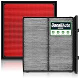 Dacall Activated Carbon Cabin & Engine Air Filter Set fit for Subaru Forester H4-2.5L (2019-2024), for Subaru WRX H4-2.4L (2022-2025), Replacement 72880fl000, 16546aa16a