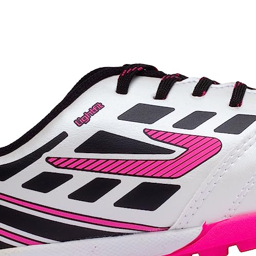 Chuteira Infantil Society Topper Falcão TD Branco/pink - 32