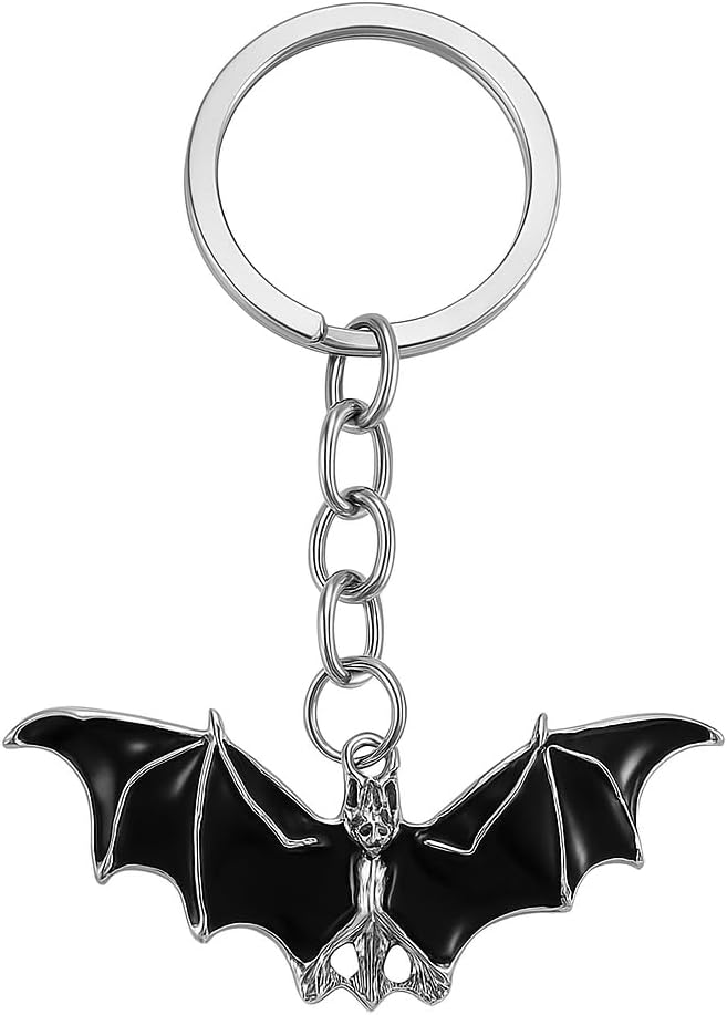 Bat Keychain,Bag Charm for Women Car keys for Mens, Cool Key Chains Gift for Womens Mens Boys Girls Friends