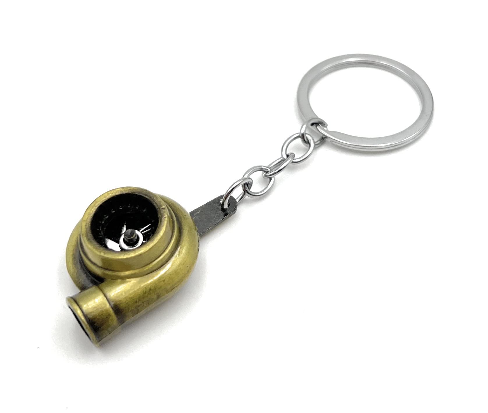 H-Customs turbocharger exhaust turbocharger car tuning bronze keychain pendant bronze