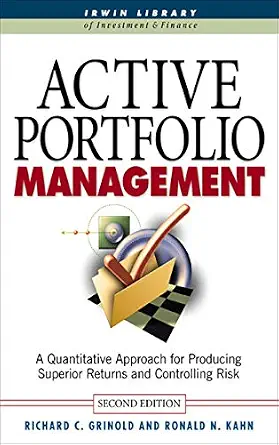 Active Portfolio Management (PB)