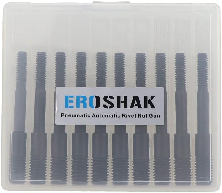 1/4 Mandrel 10pcs Replacement Rod 9900S Air Hydraulic Rivet Nut Tool