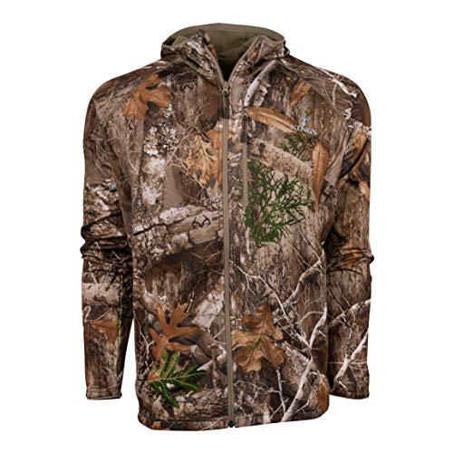King's Camo Hunter Grid Fleece Full Zip Hoodie