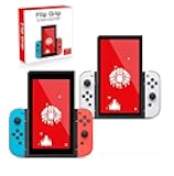 Stone Tone One Flip Grip Handheld Vertical/Portrait Mode Orientation Portable Hand Grip Dock for Original/OLED Nintendo Switch|Requires Wireless Joy-Cons, Great for Games with Vertical Display Support