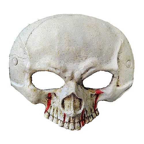 Halloween Skull Half Face Skeleton Mask for Cosplay Costume Supplies