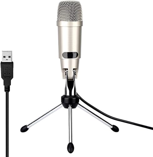 KAIFH Mikrofon USB Kondensator Sprachkonferenz Computer Mikrofon Free Drive Plug and Play Desktop Mikrofon FA r Notebook Spiel Sing KAIFH Mikrofon USB Kondensator Sprachkonferenz Computer Mikrofon Free Drive Plug and Play Desktop Mikrofon FA r Notebook Spiel Sing