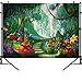 OUYIDA Beautiful Forest Path Backdrop Enchanted Forest Photography Background Fantasy Magic Wonderland Decoration Children Birthday Party Newborn Baby Shower Banner Photo Studio Props 7X5FT TP113