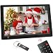 Produktbild Digitaler Bilderrahmen 10.1 Zoll Bewegungssensor - 1920x1080P IPS-Display Elektronischer Fotorahmen mit 32G USB Stick, Foto/Musik/Video-Player/Uhr/Kalender/Wecker, Automatisch EIN/Aus, Fernbedienung