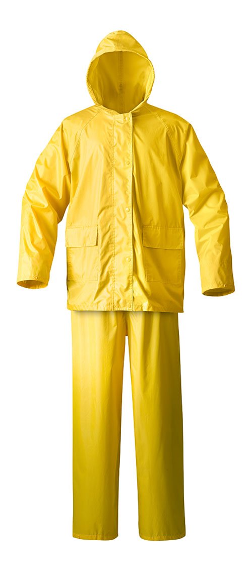 Unisex-Adult Rainsuit (Black, Small)