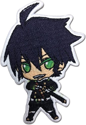 Seraph of the End Yuichiro Patch Hyakuya Toy, Multicolor, 3" 44252