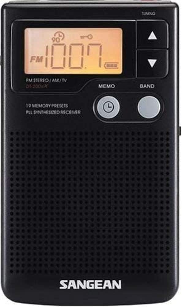 Sangean PRD5 Portable Radio with Digital Tuning and RDS