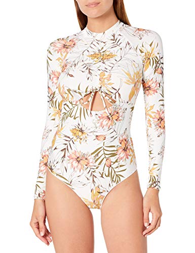 Rip Curl Junior's One Piece Swimsuit, White, L