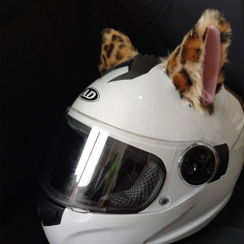 2 paires d'oreilles de chat pour casque, oreilles de chat pour casque de moto - décoration...