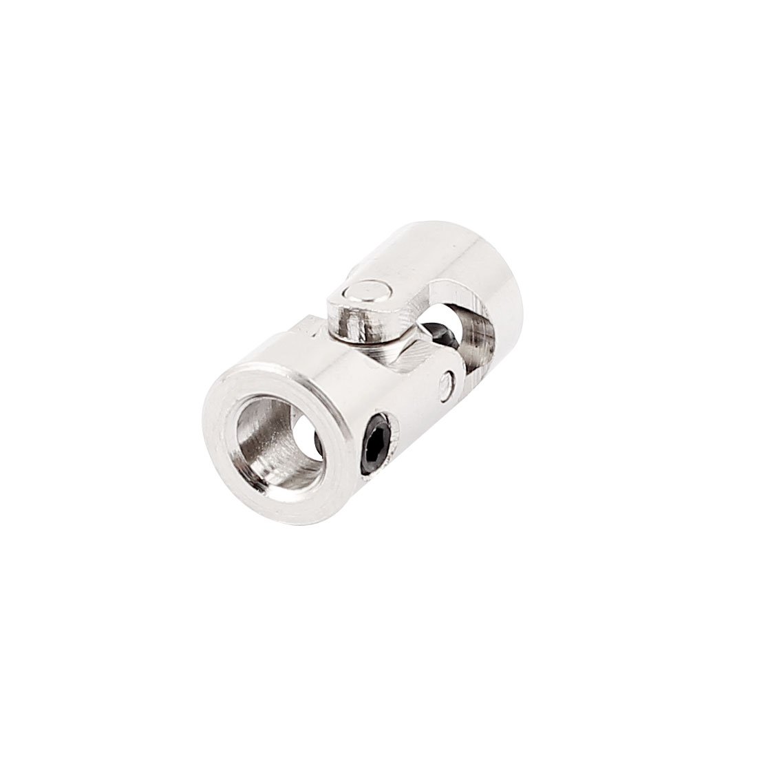 Aexit 6mm to Electrical equipment 6mm Inner Diameter Stainless Steel Rotatable Universal Joint w Tight Screws