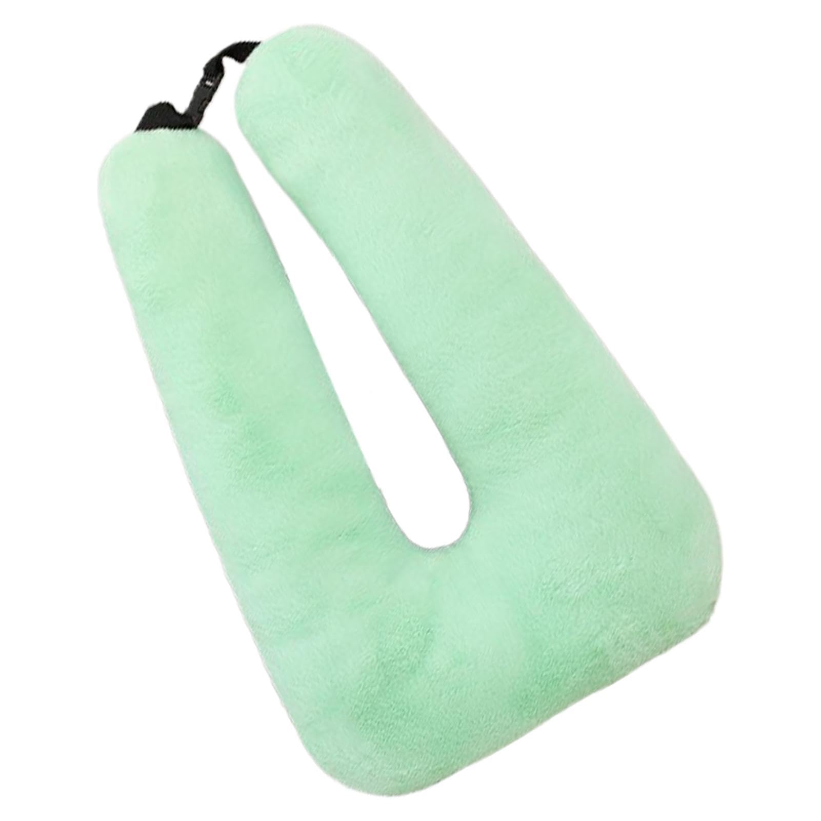 Cuscino da viaggio per bambini, morbido cuscino per dormire a forma di U, per adulti, leggero, rimovibile, per dormire, collo, poggiatesta e cintura di sicurezza, strumento per adulti e bambini | Cuscini Da Viaggio Ergonomici Supporto Collo E Corpo Poggia