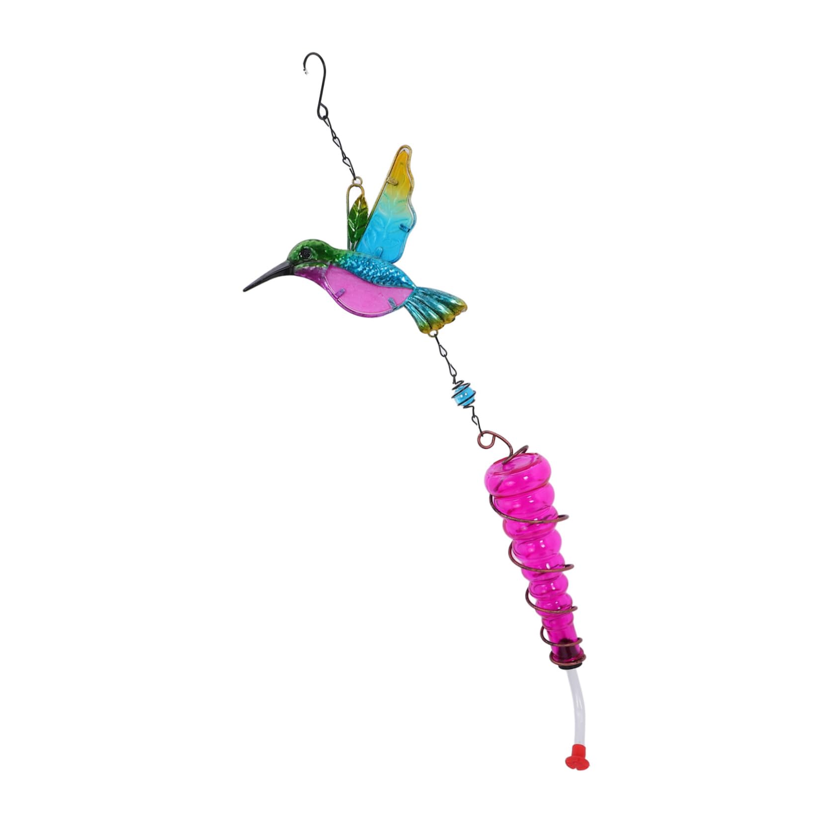 POPETPOP 4 Piezas comedero para pájaros Aire Decoración de jardín con comedero de pájaros Comedero de pájaros Duradero alimentador comederos para pájaros de jardín Bebedero colibrí