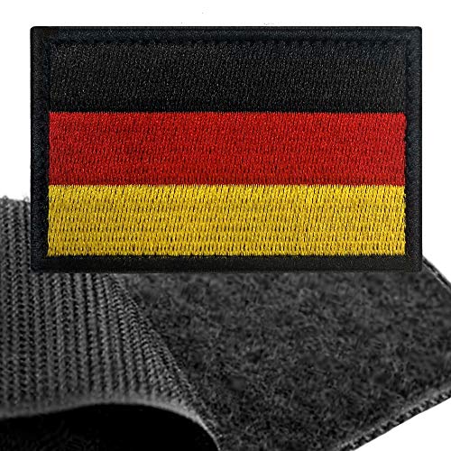 Patch Deutschland Flagge Klett - 8 x 5 cm -...