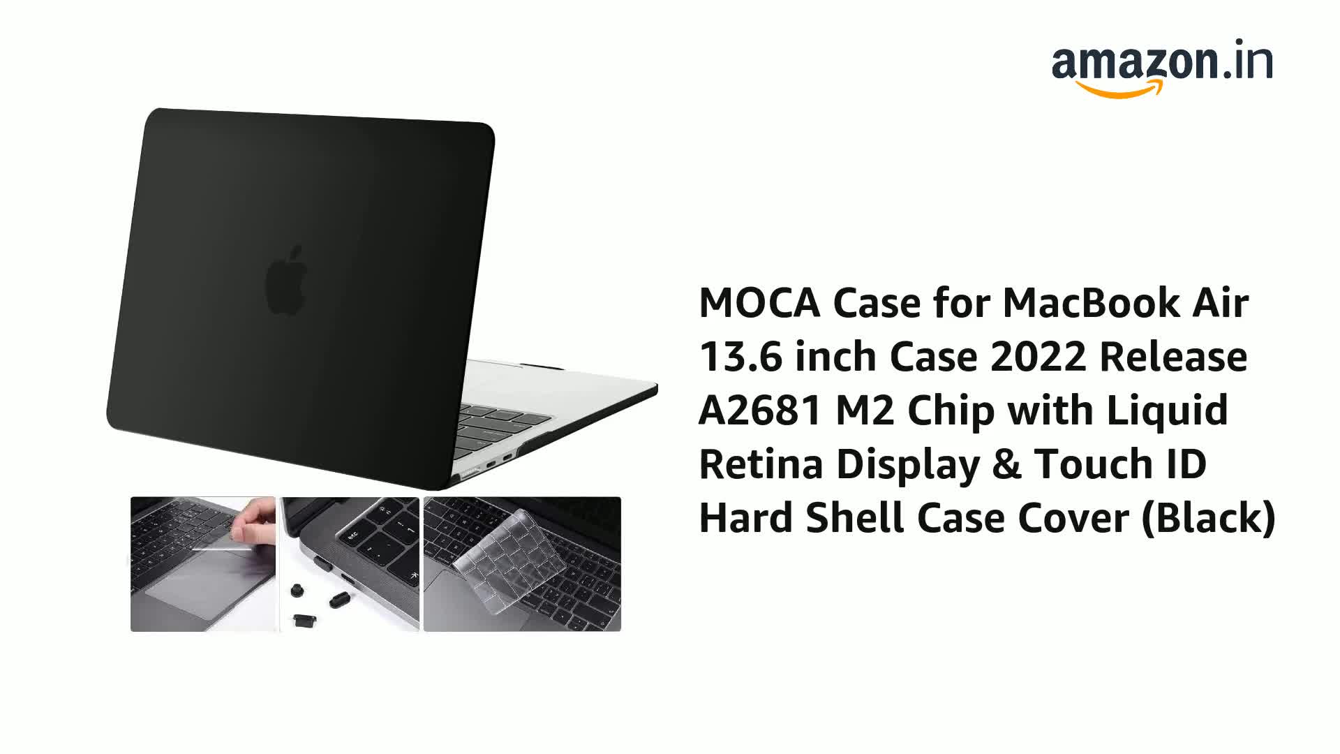 MOCA Case for New MacBook Air 13.6-inch (M4 A3240, M3 A3113, M2