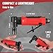 WORKPRO Air Angle Die Grinder, 1/4-Inch Pneumatic Right Angle Die Grinder, 20000RPM, Air-Powered 90 Degree for Grinding, Cutting, Polishing, Welding Repair, Deburring, 1/4
