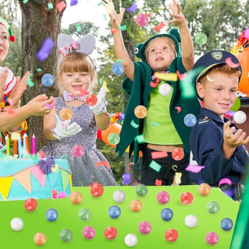 Hxezoc GLITTER BOUNCY BALLS For Kids, 32Mm 6 Colors Rubber Bounce Balls Bulk thumb #6