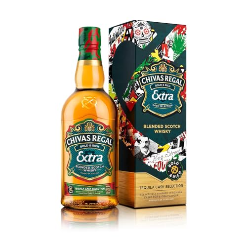 Chivas Regal Extra Whisky finished in Tequila Casks, 70cl with Gift Box