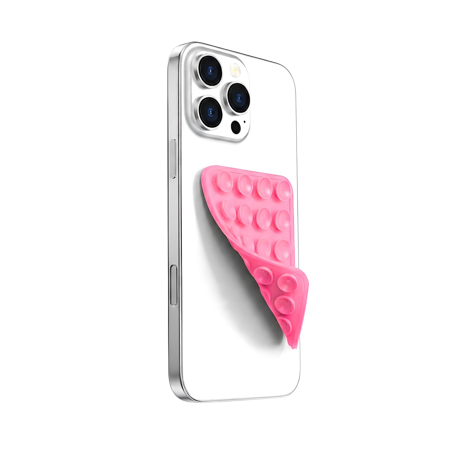 HUMBLE® Double Sided Silicone Suction Phone Sticker Grip, Sticky Phone Mount, Hands-Free Mobile Holder, Reusable Anti-Slip Stand for Mirror, Glass, Tile, All Smartphones for Selfie & Video(Pack of 4) — Amazon image 9