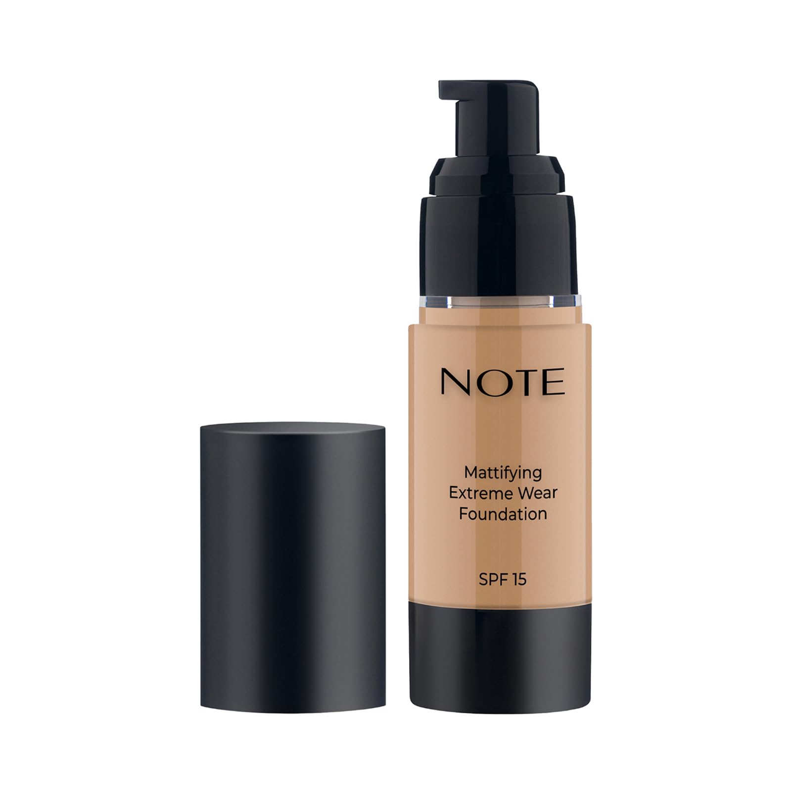 Note Cosmetics Mattifying Extreme Wear 04 Sand Mat Bitişli SPF 15 Kapatıcı Fondöten