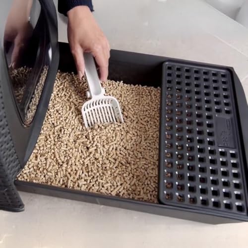 Caja de arena para gato Curver Pet Life Style gris oscuro miniatura 5