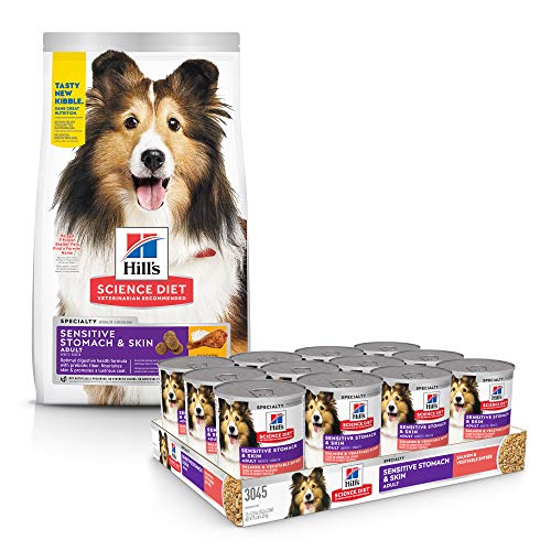 Hill's Science Diet Dry Dog Food, Adult, Sensitive Stomach & Skin, Chicken Recipe