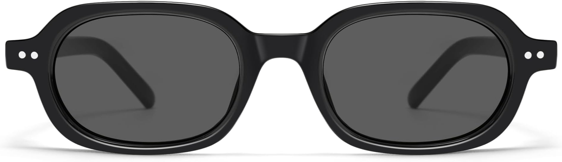 Retro Small Rectangle Sunglasses for Women Mens Trendy Rounded Square Sunnies AP3749