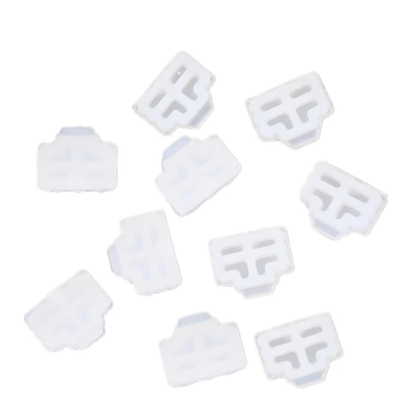 Protectores de conector RJ45 antipolvo para solucionar problemas de conexión en PC 6