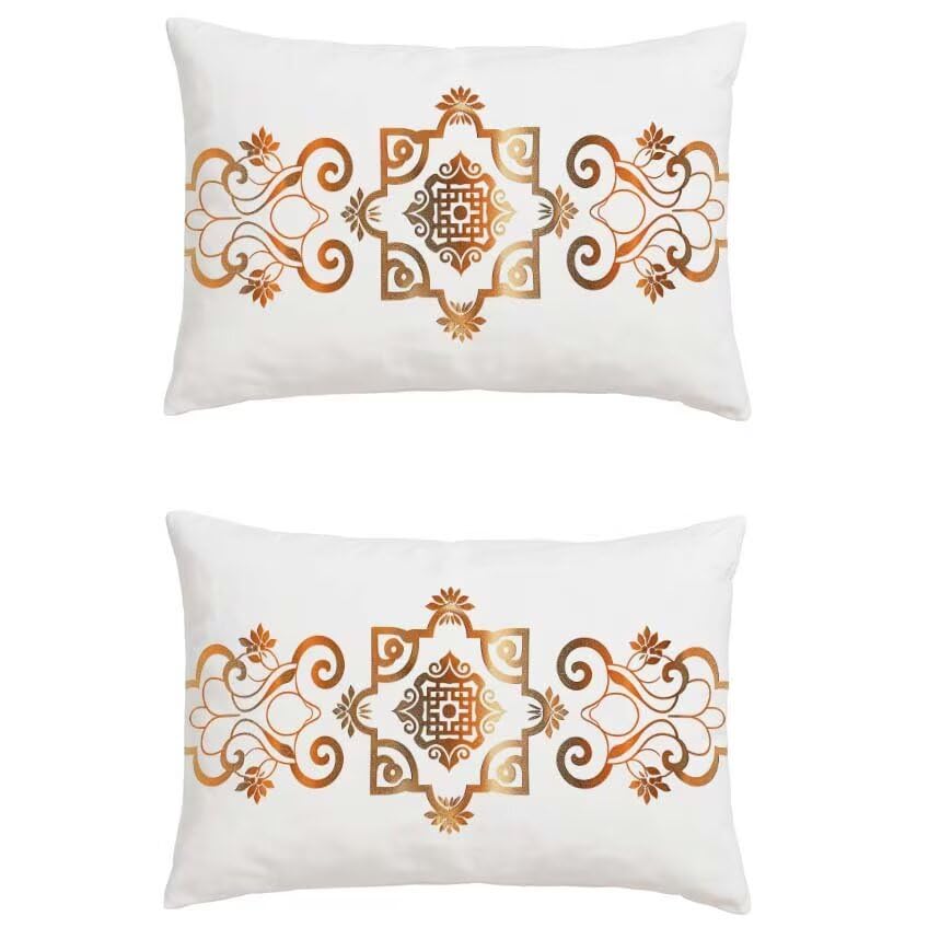 Housse coussin 70x90cm lin imperméable de décoration maison