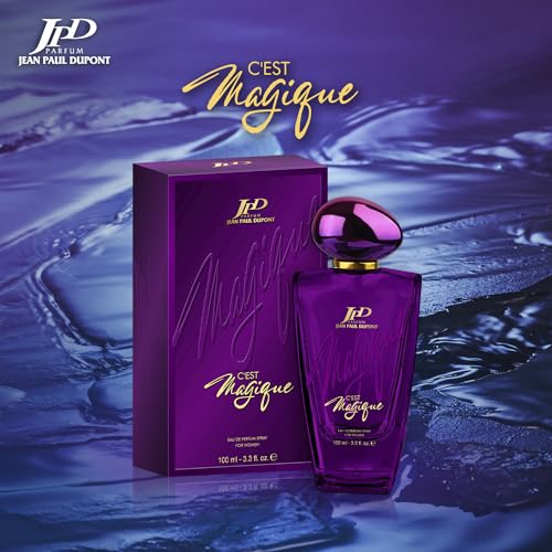 Image of Jean Paul Dupont (JPD) C'est Magique - Long Lasting Perfume for Women - with Citrus, Aquatic and Vanilla notes - Eau de Parfum 100ml