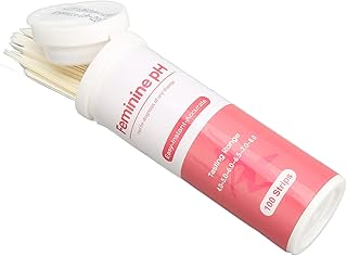 100pcs PH Test Strips Vaginal for Vaginal Infections, Accurate Acid PH Test Strips Vaginal PH Self Test for Early Detection of Bacterial Infections