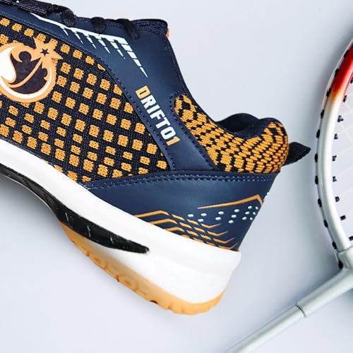 Image of Prokick Drift01 Badminton Shoes Shuttle Non Marking Shoes for Badminton Anti Skid Breathable Badminton Shoes for Men Ideal for Badminton, Squash, Volleyball, Pickleball