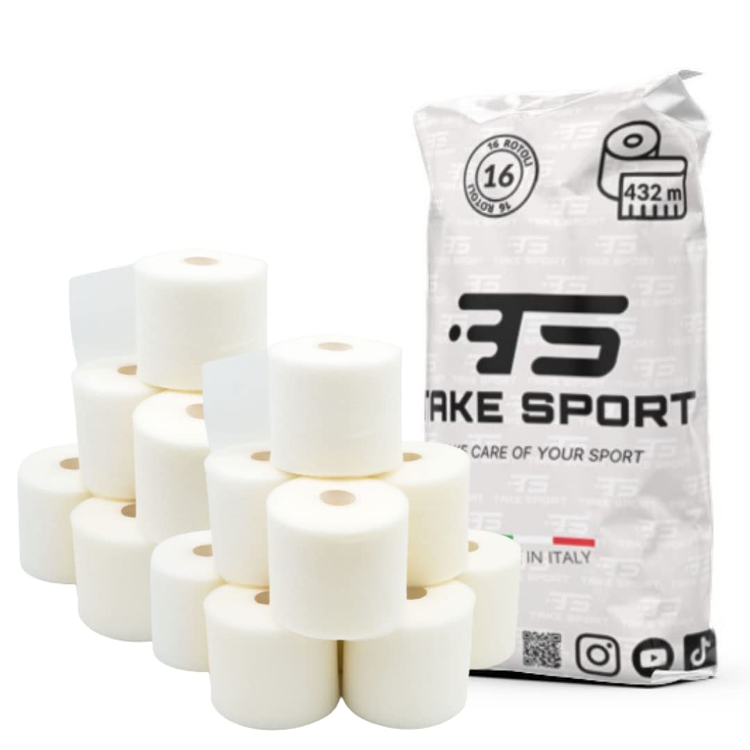 TAKESPORT - Vendaje salvapeles, salvapeles, vendaje deportivo, protector de vapellas deportivas, cinta deportiva, cinta deportiva, vendaje salvapeles de espuma fina de poliuretano 7 cm