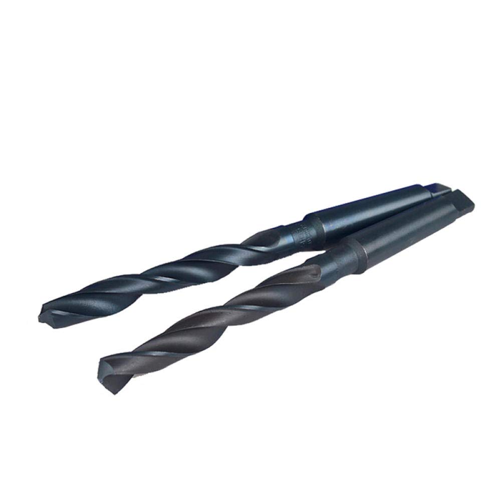 1pcs High Speed ​​Steel Morse Cone Shaft Twist Drill 6-60mm For Iron/Steel/Copper Metal Drilling Hole-47mm.