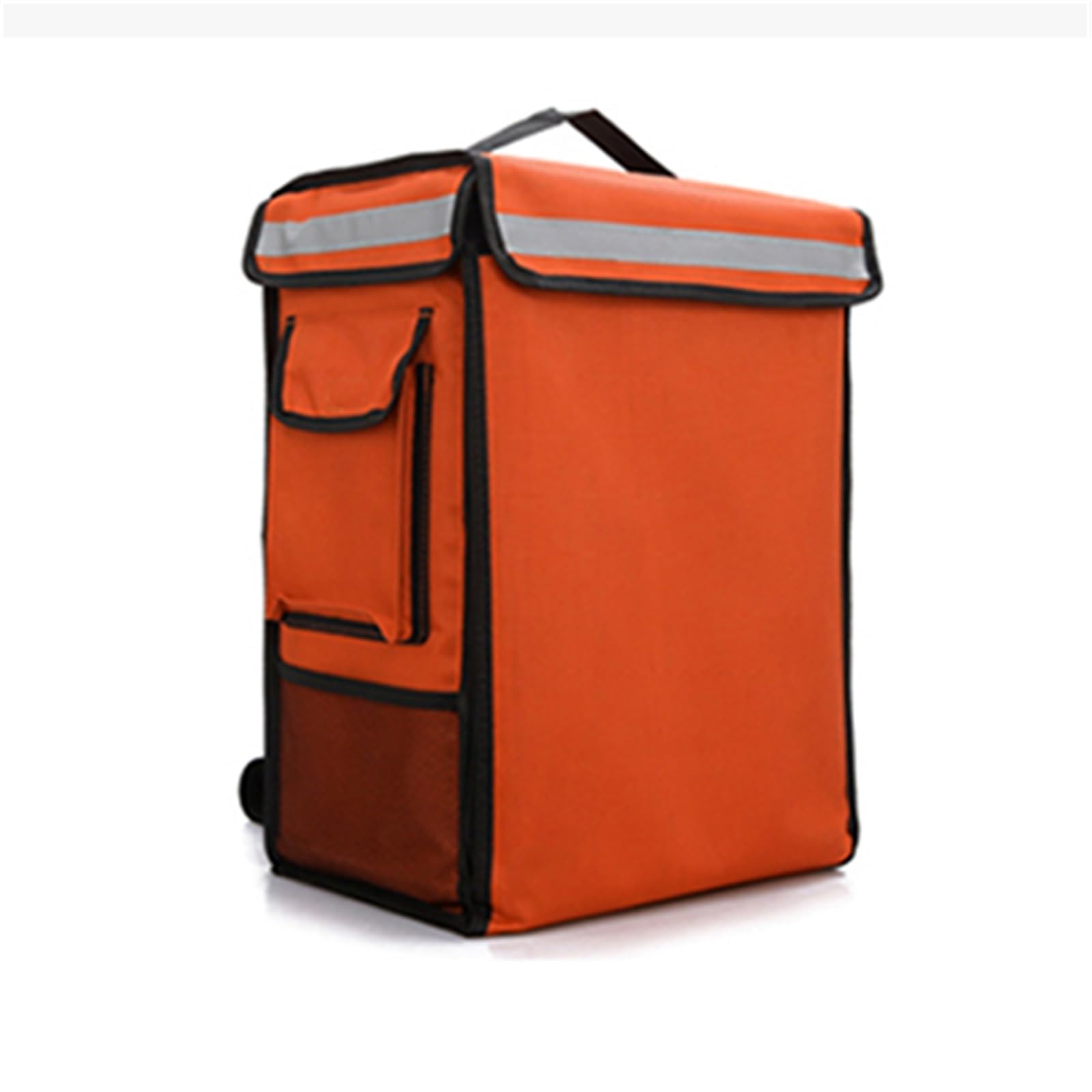 Bolsas Aisladas para Pizza, 35L Mochila Bolsas de enfriador grandes Cake Takeaway Caja congelador Comida rápida Pizza Entrega Incubadora Bolsas de hielo Paquete de comida Paquete Caja de almuerzo(Oran