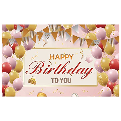 Resszo Decorazione Buon Compleanno, Striscione di