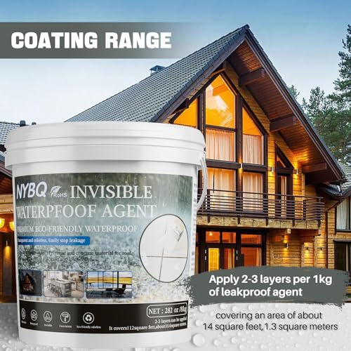 Image of NYBQ Waterproof Sealant Coating 282oz, Invisible Waterproof Agent