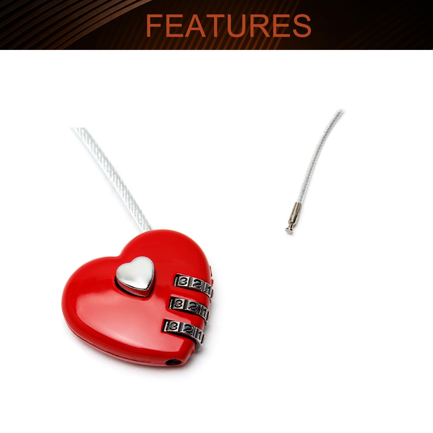 MroMax 3 Digit Combinations Padlock The Safe Cipher Lock Mini Zinc