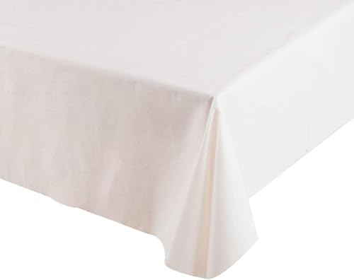 Manteles de plástico para mesas rectangulares, paquete de 12 manteles de fiesta resistentes, desechables, manteles rectangulares, 54 x 108 pulgadas, disponible en Yaxa Guatemala